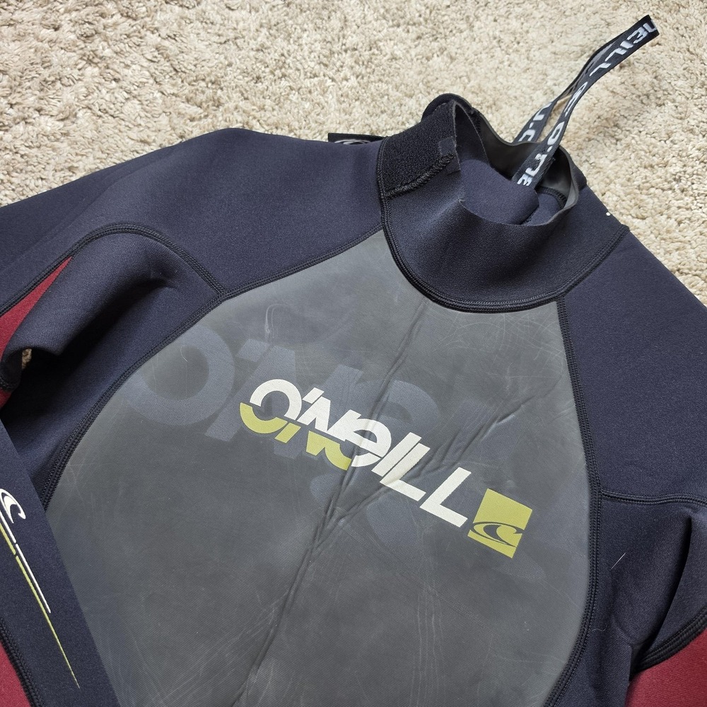 O'Neill Wetsuit Mens S Black Hammer 3/2 Chest Zip‎ Lined Neoprene Surfing